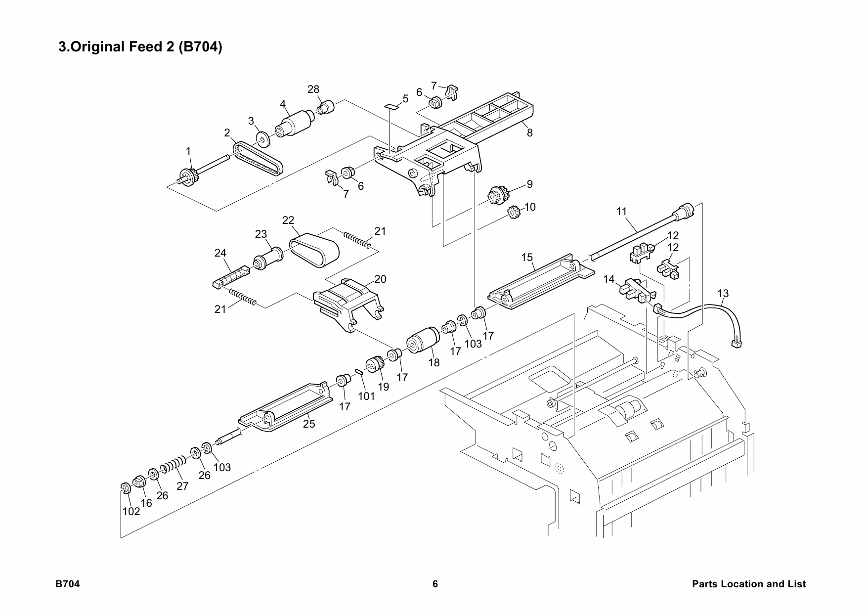 RICOH Options B704 COVER-INTERPOSER-TRAY Parts Catalog PDF download-3 RICOH Options B704 COVER-INTERPOSER-TRAY Parts Catalog PDF download-3